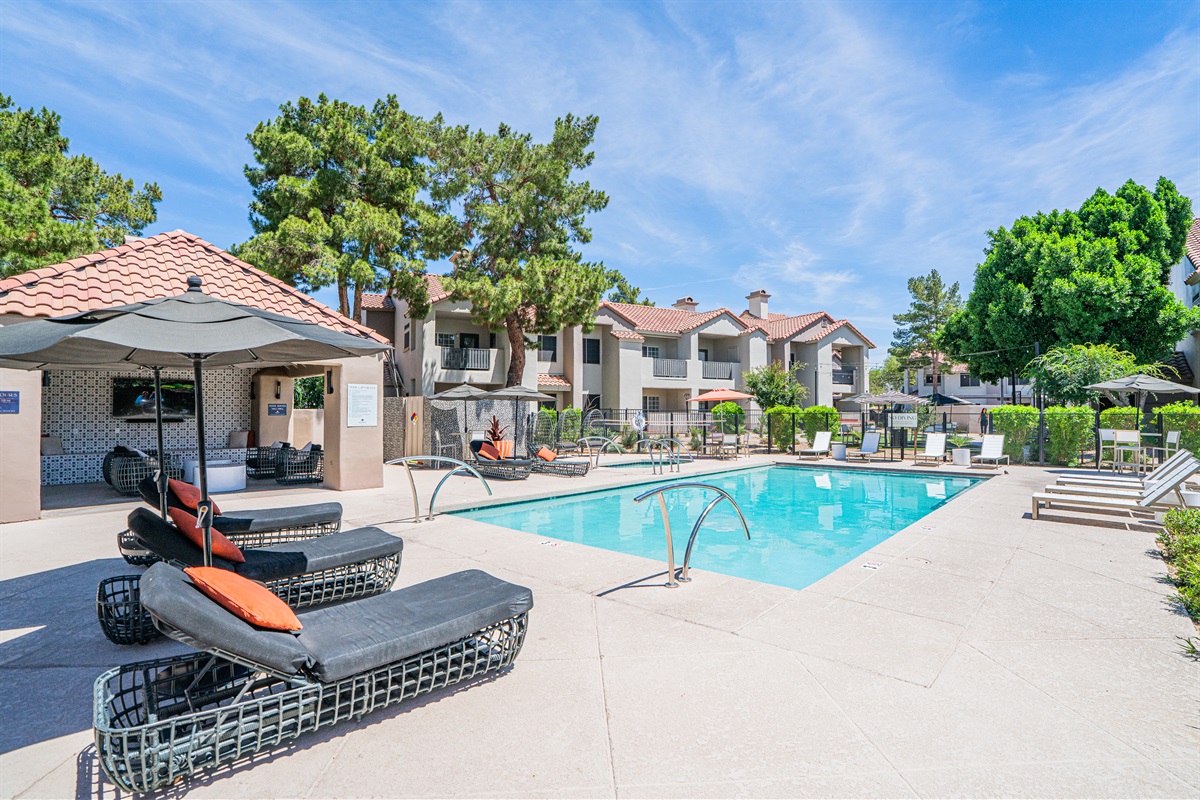 Pool #2. Beautiful pool area, ideal for unwinding.