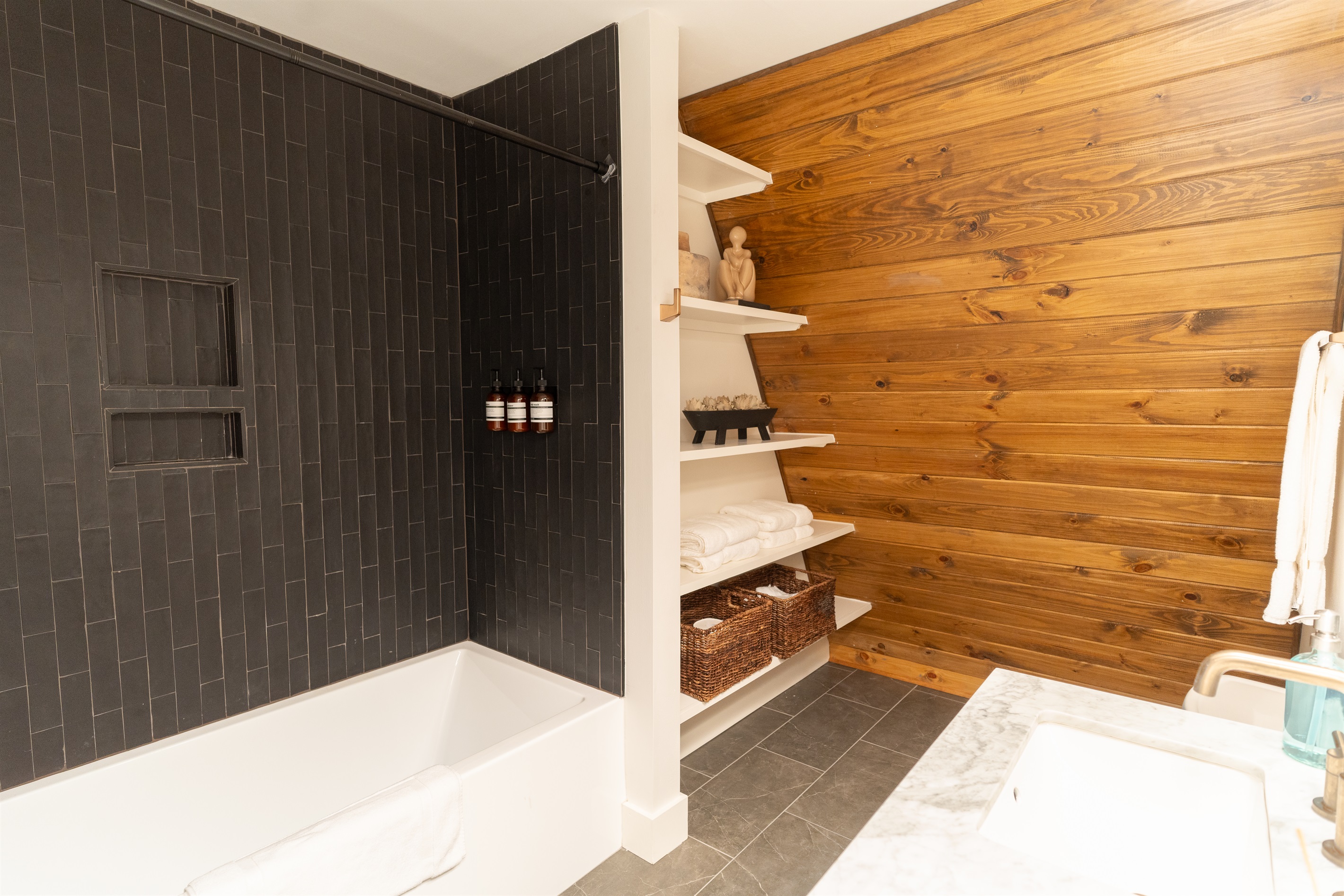 Comeback Downstairs Full Bathroom