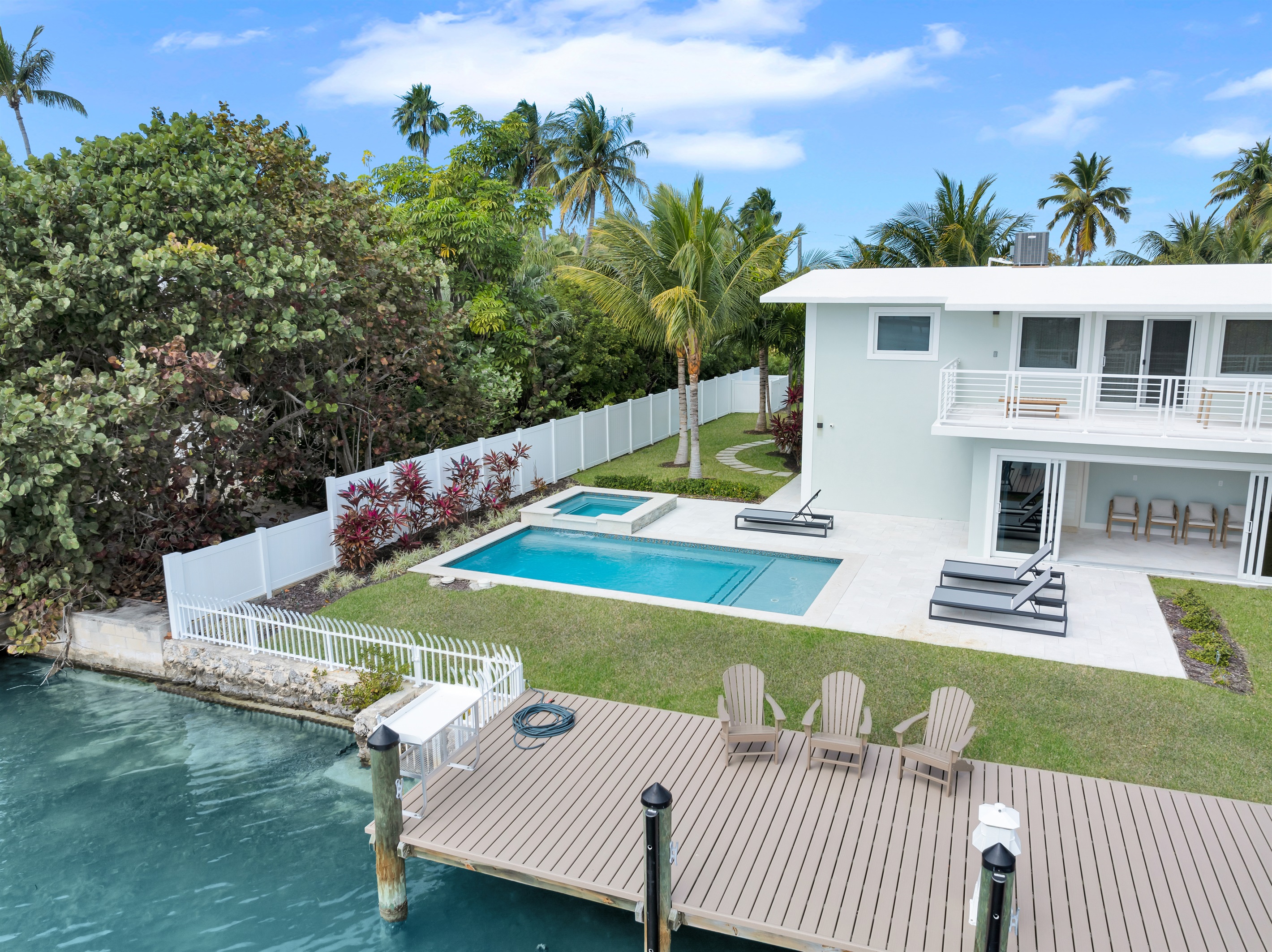 Serene, crystal clear waters welcome you to your vacation home.