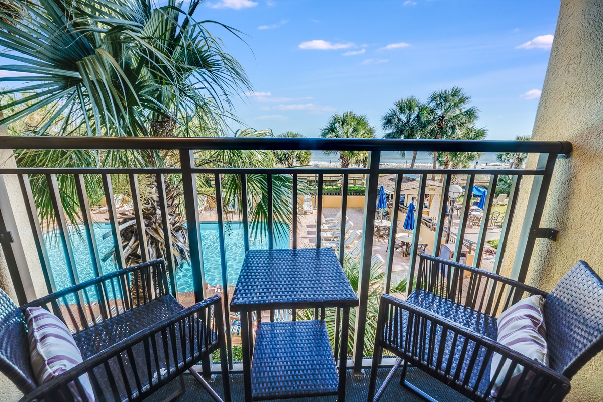 Amazing View from the Balcony!