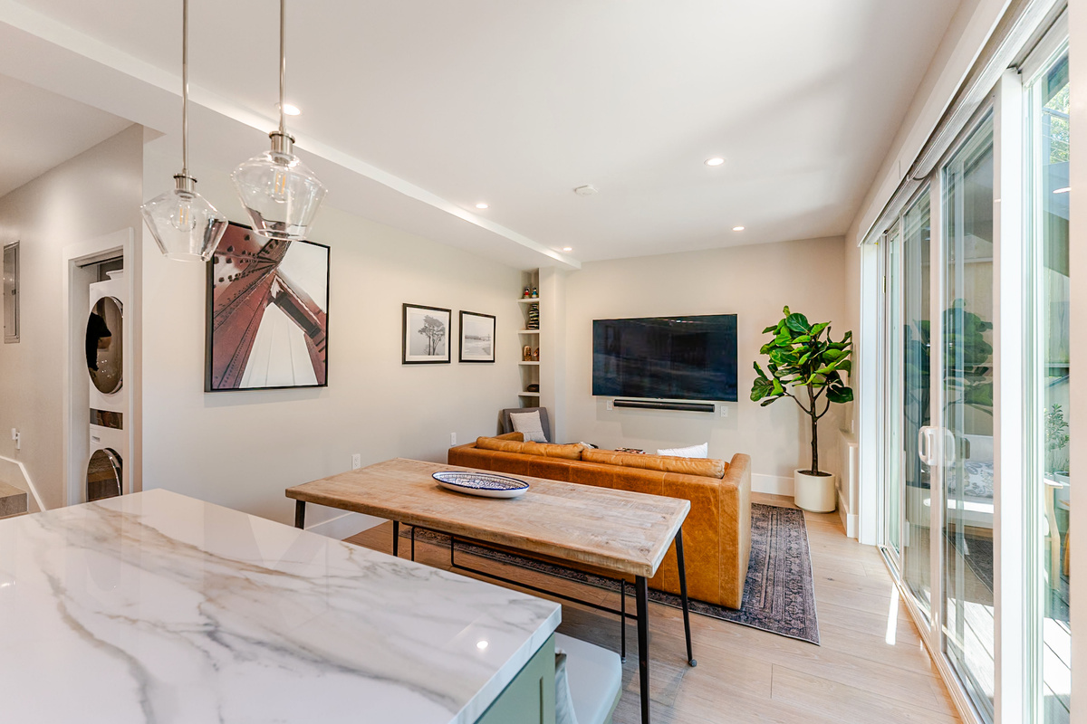 Dining Area in Heart of Kitchen - Dining - Living Great Room