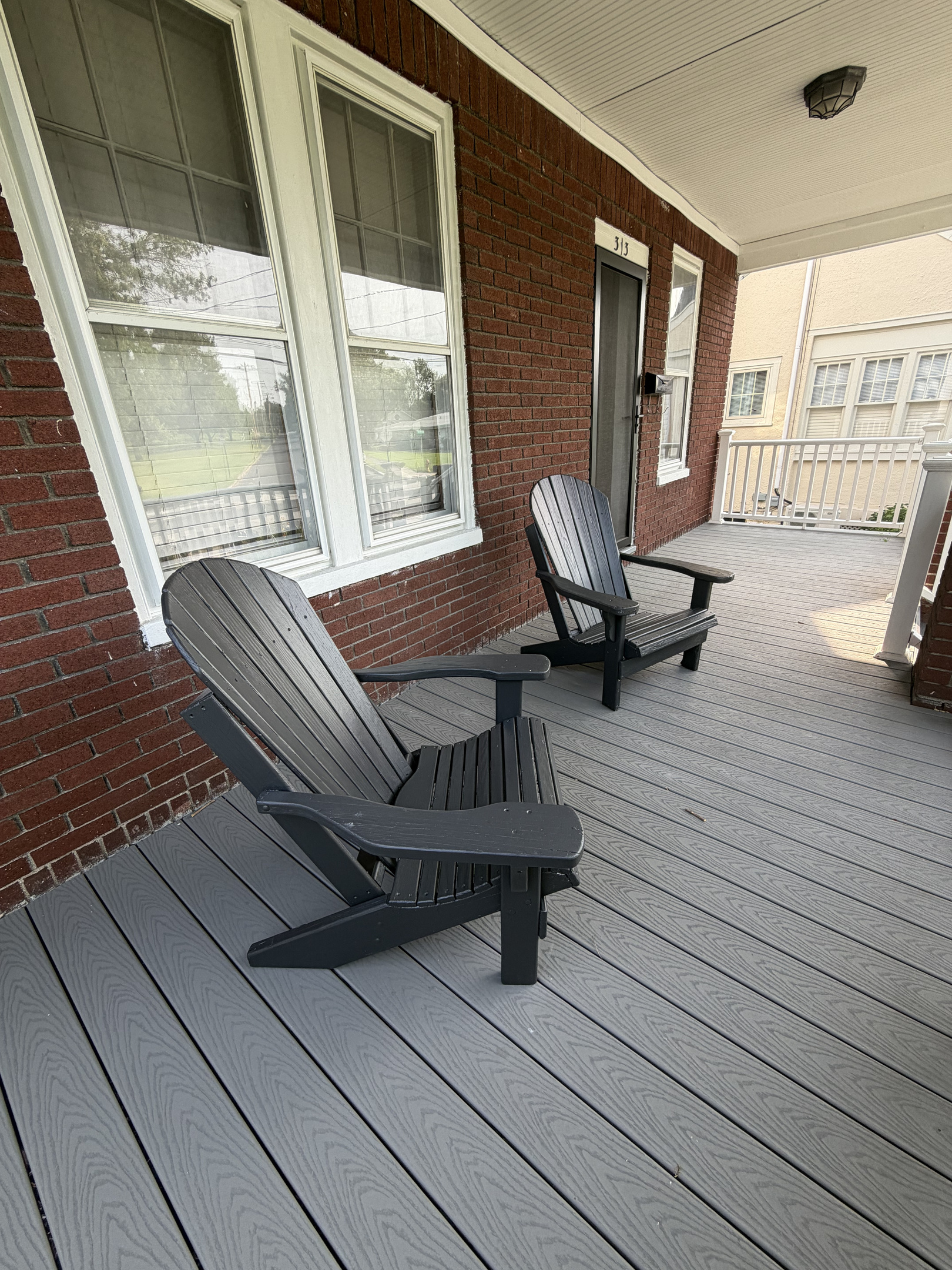 Inviting outdoor space with view of Seminary