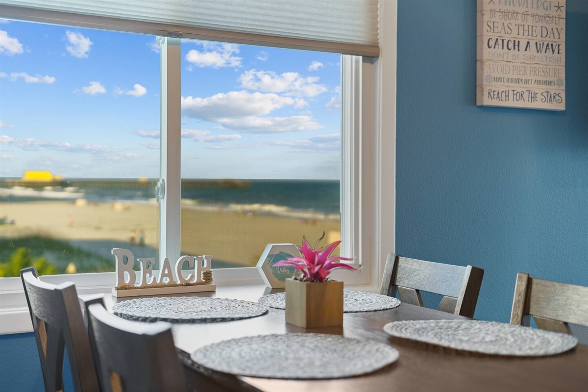 Dining Table with Oceanviews