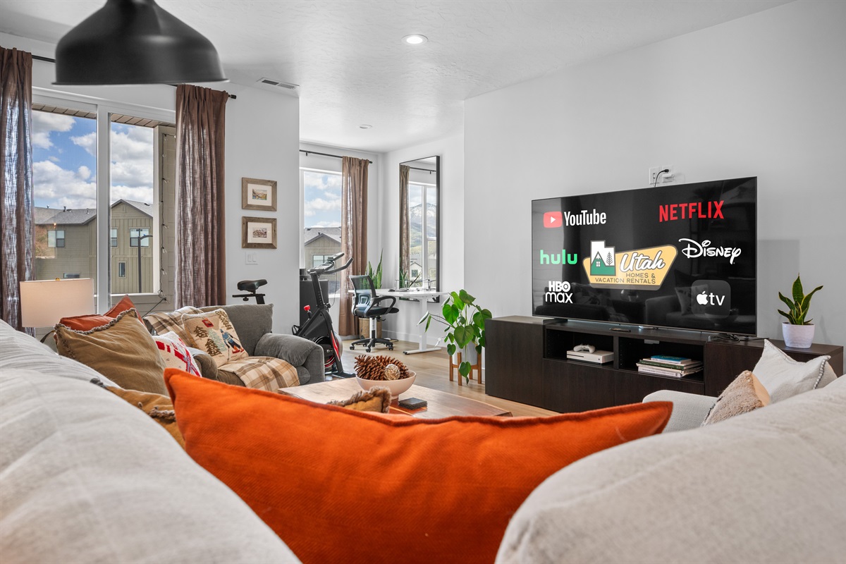 Open living space designed for gathering, relaxing, and entertaining.