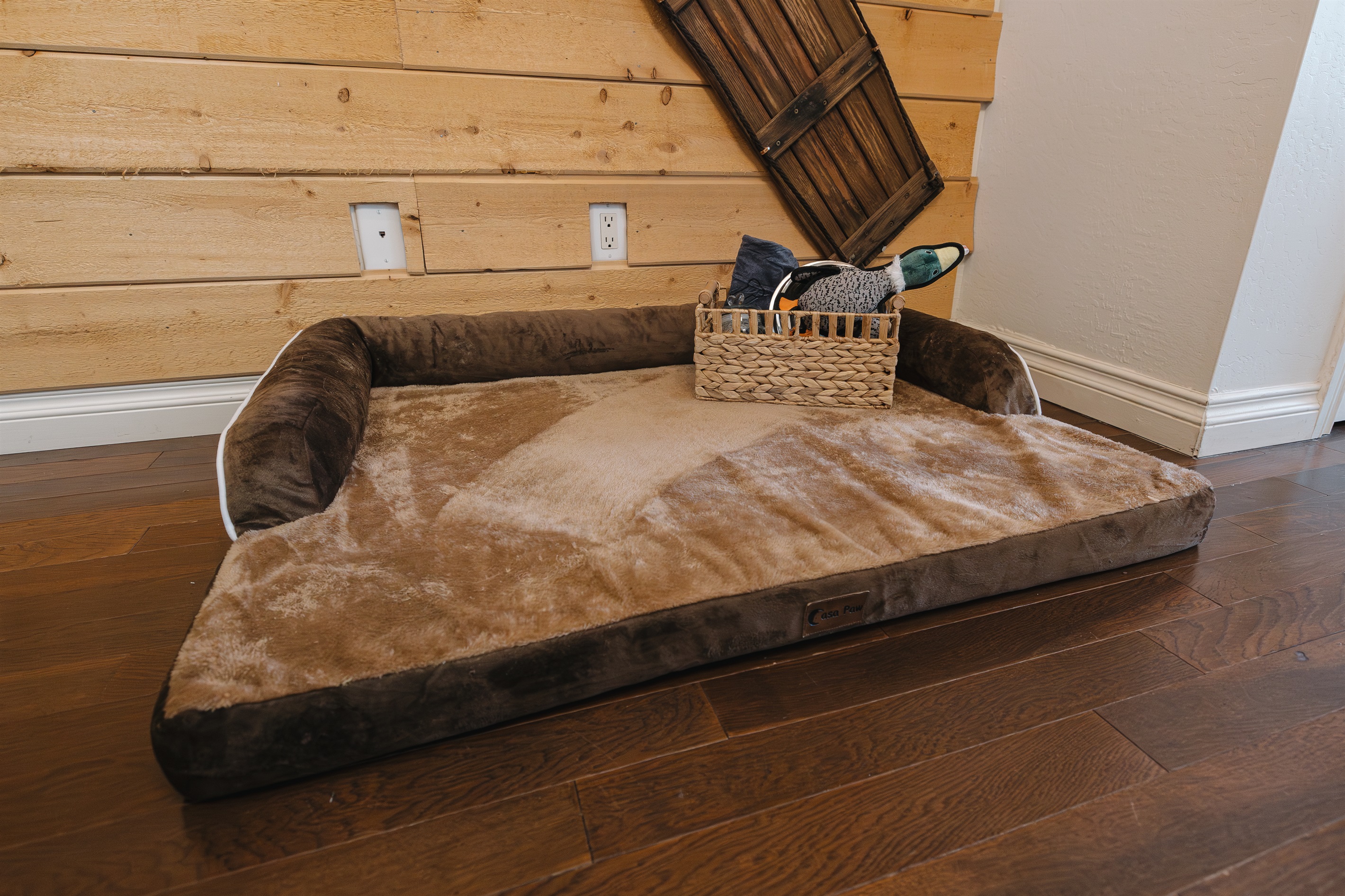 Pet-friendly condo with a cozy dog bed and thoughtful extras—because your furry family members deserve a comfortable mountain getaway too.