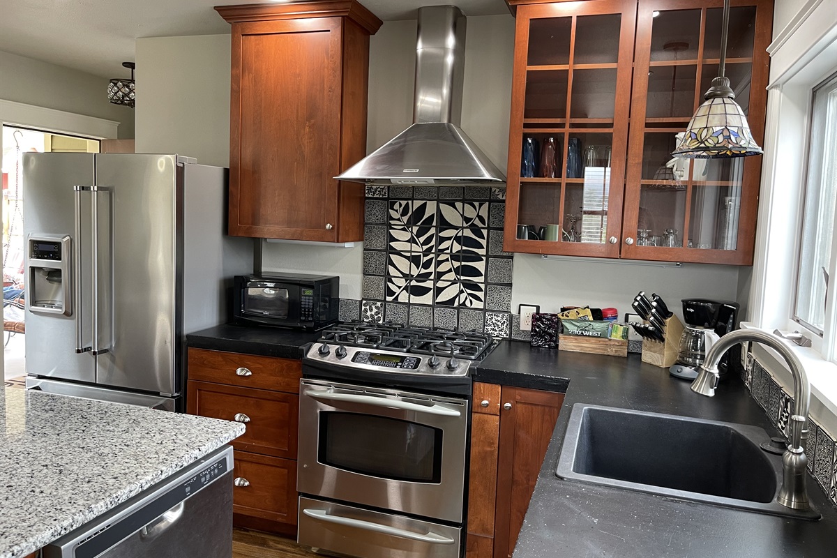 Tile work hand made by a local artist