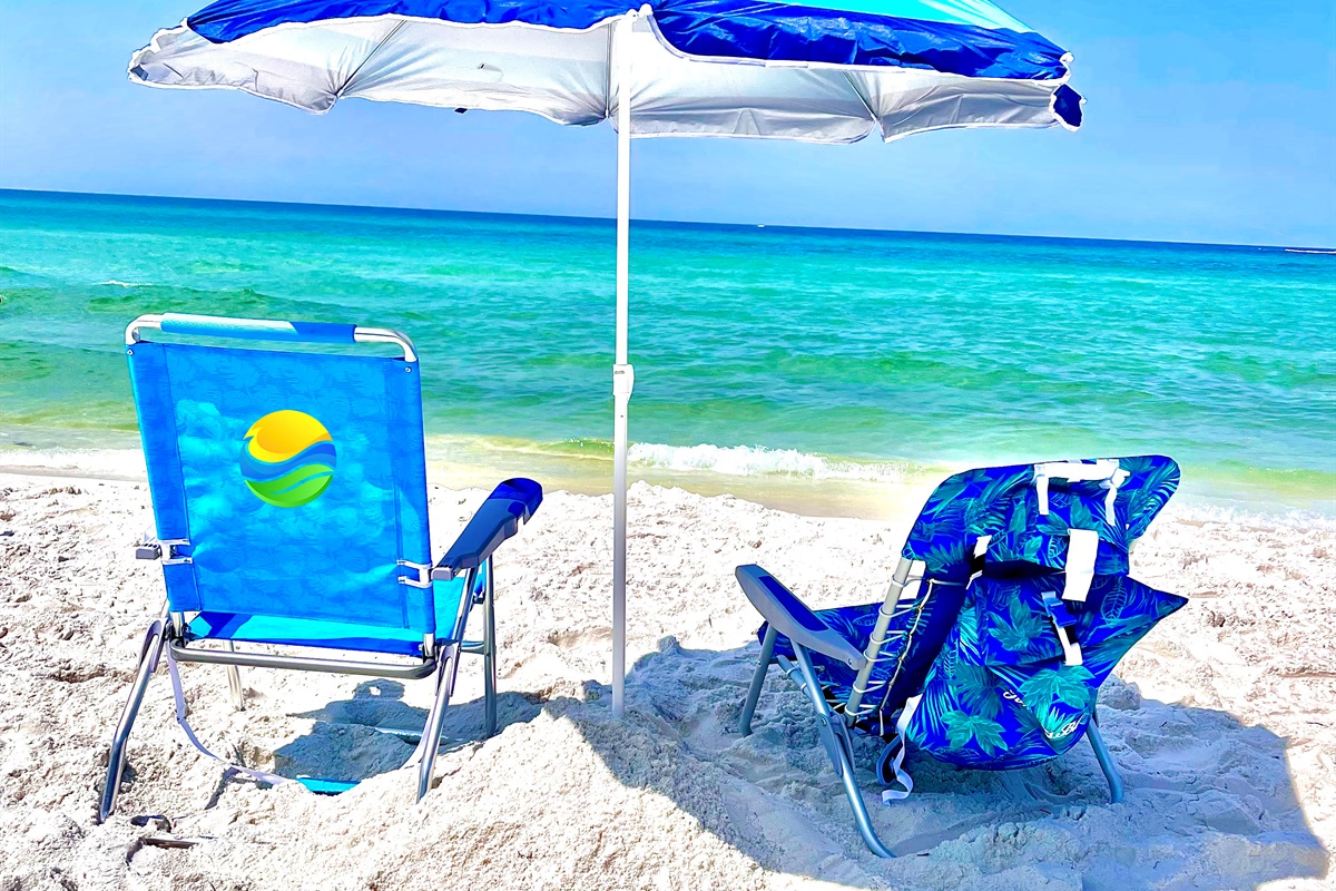 Set up the chairs anywhere you would like.