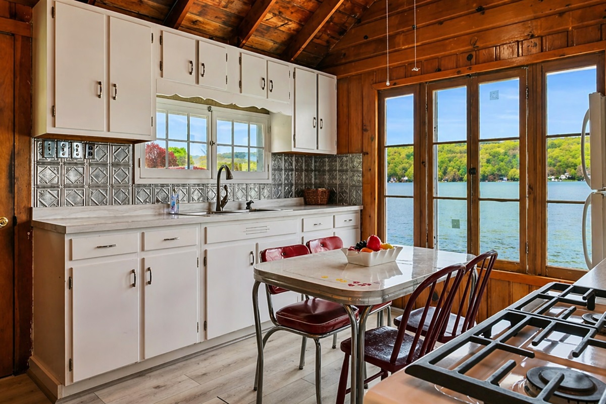 Seasonal Bunk House kitchen