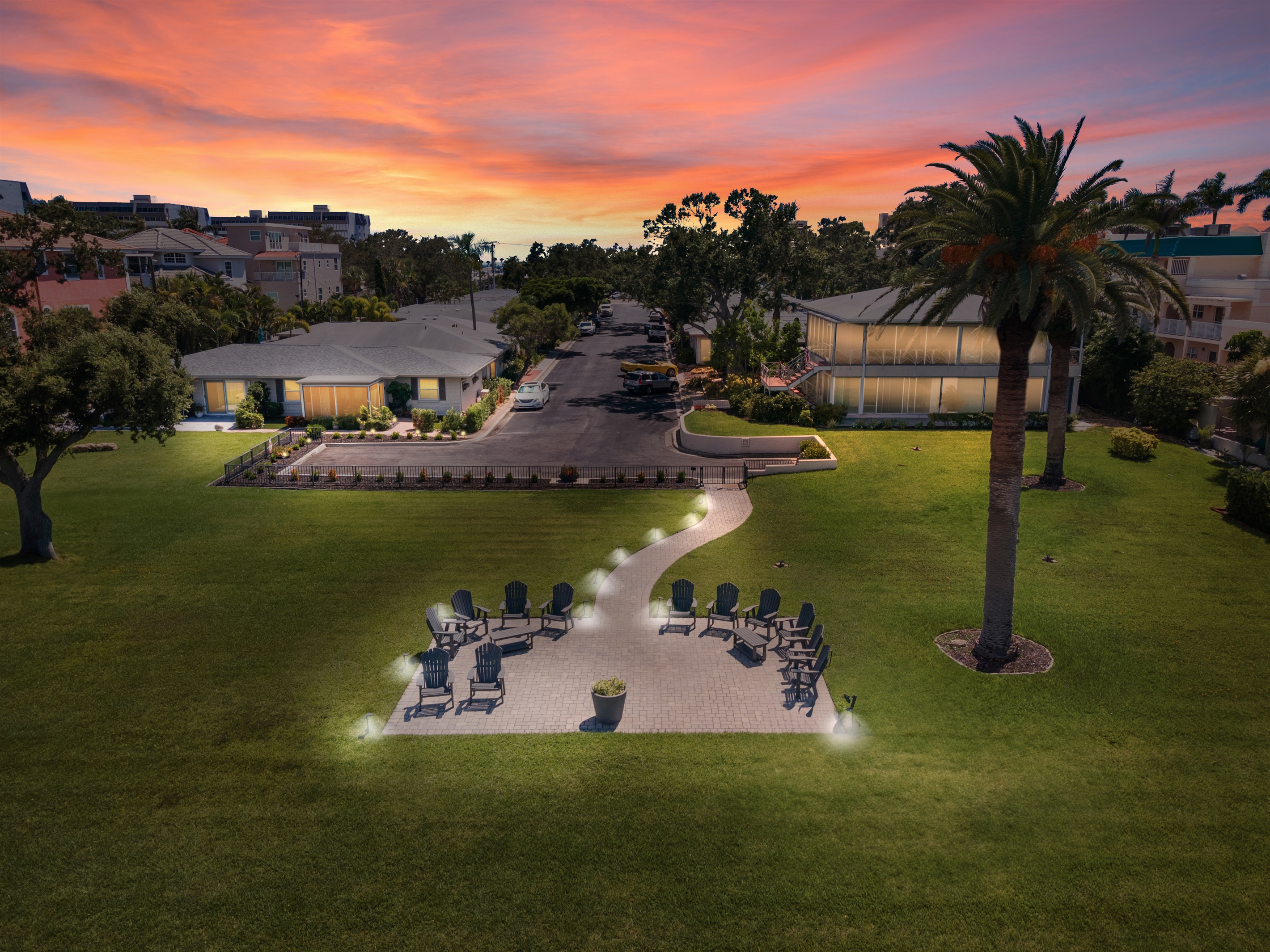 Sunset at Provincial Gardens