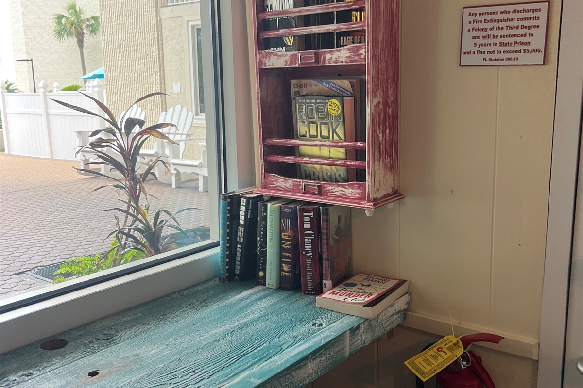 Book Exchange (Inside Internet Lounge)