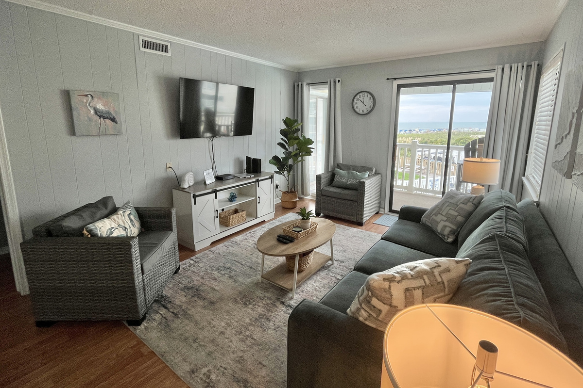 Living Area and Balcony