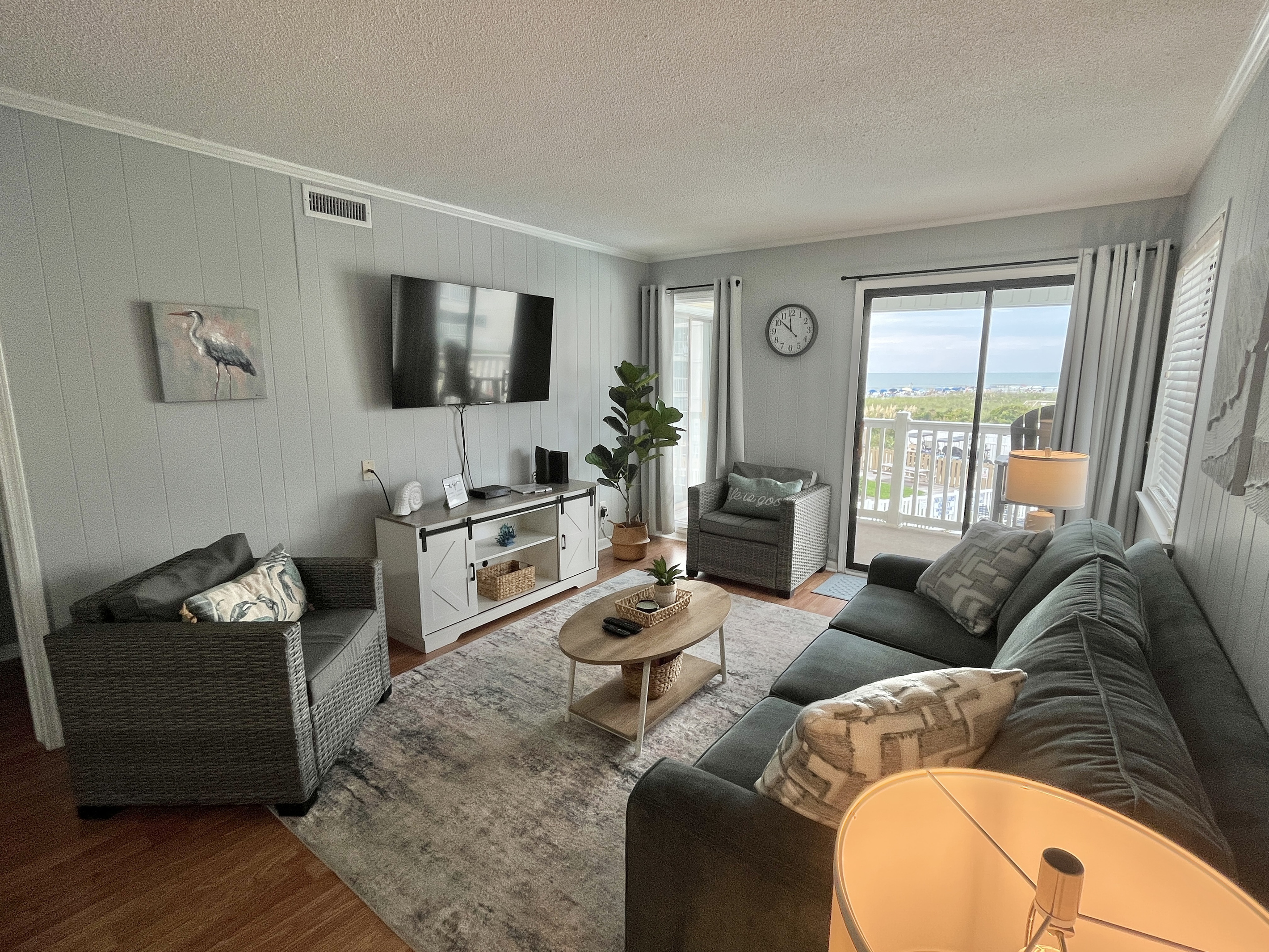 Living Area and Balcony