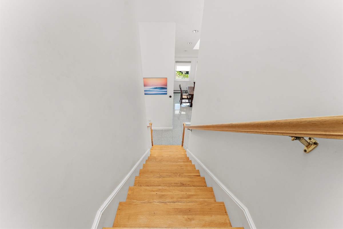 Staircase to the second floor