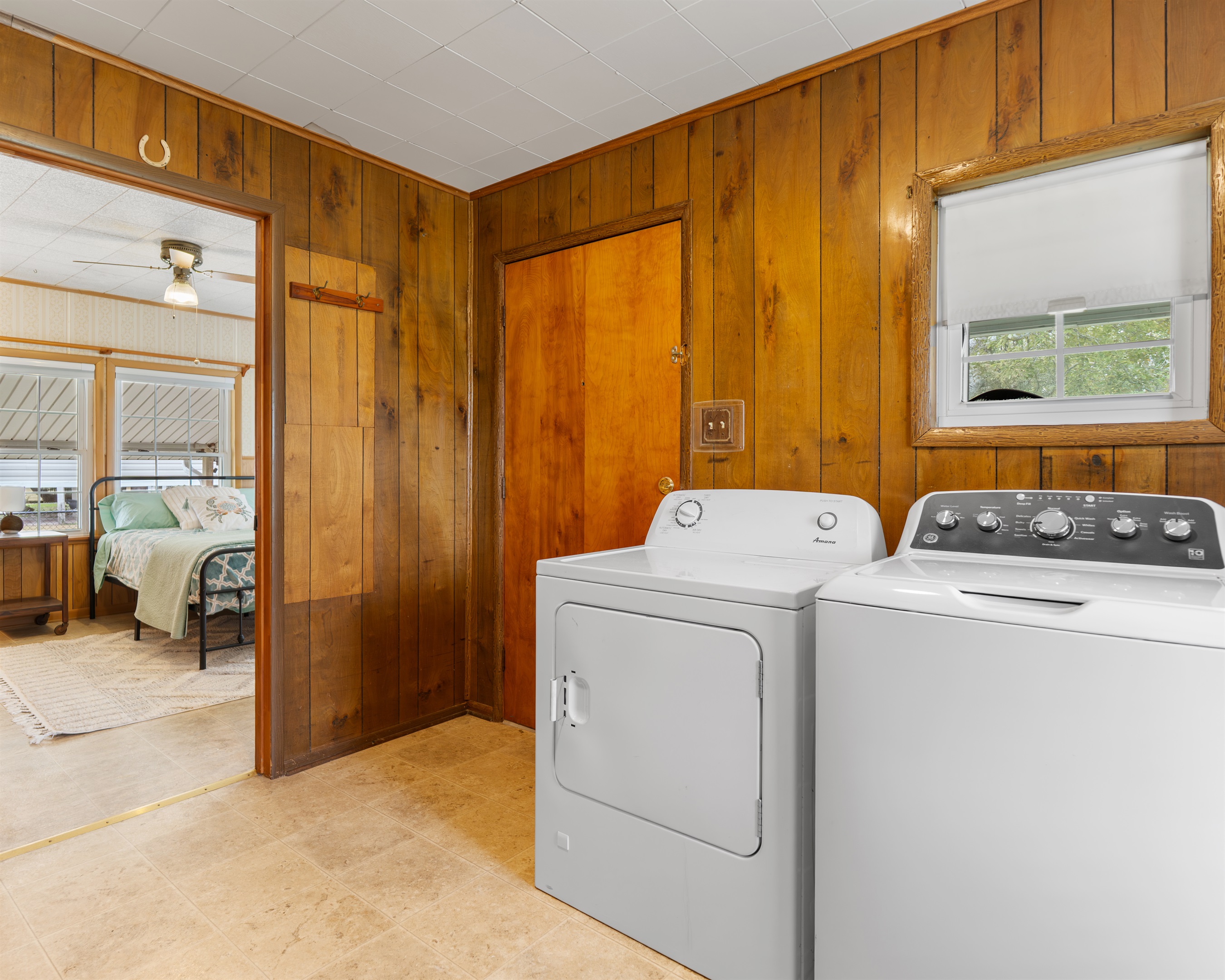 laundry area