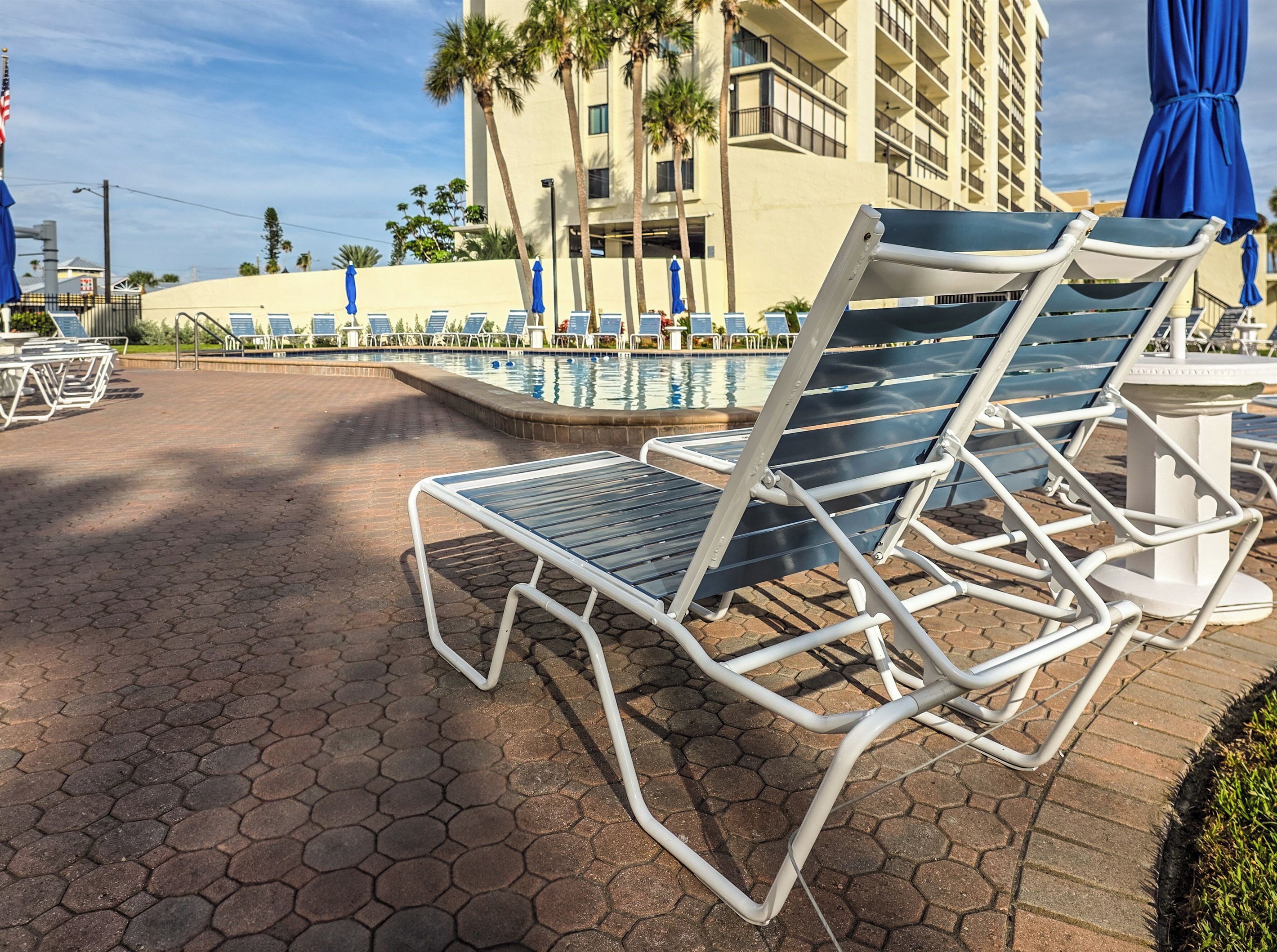 This is your vacation office. The pool is your water cooler.