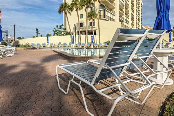 This is your vacation office. The pool is your water cooler.