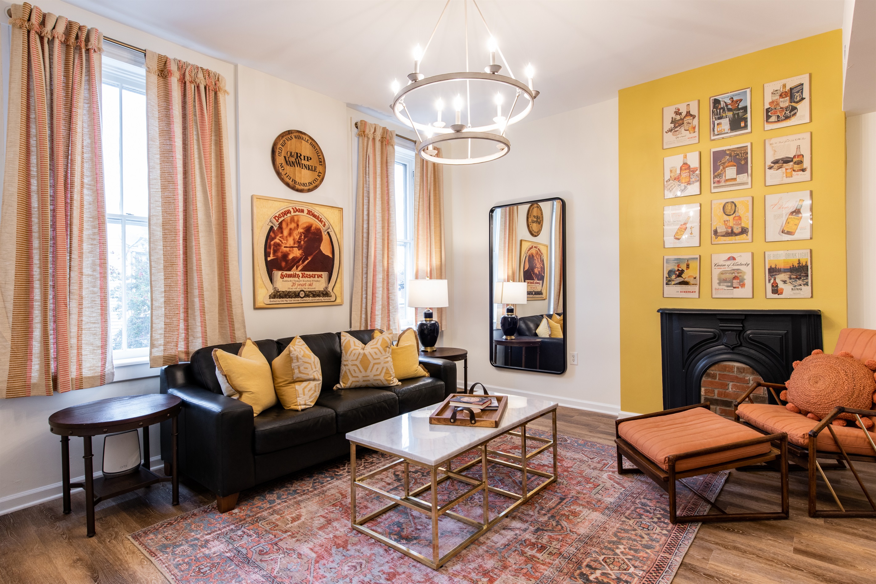 Pappy VanWinkle Unit Living Room