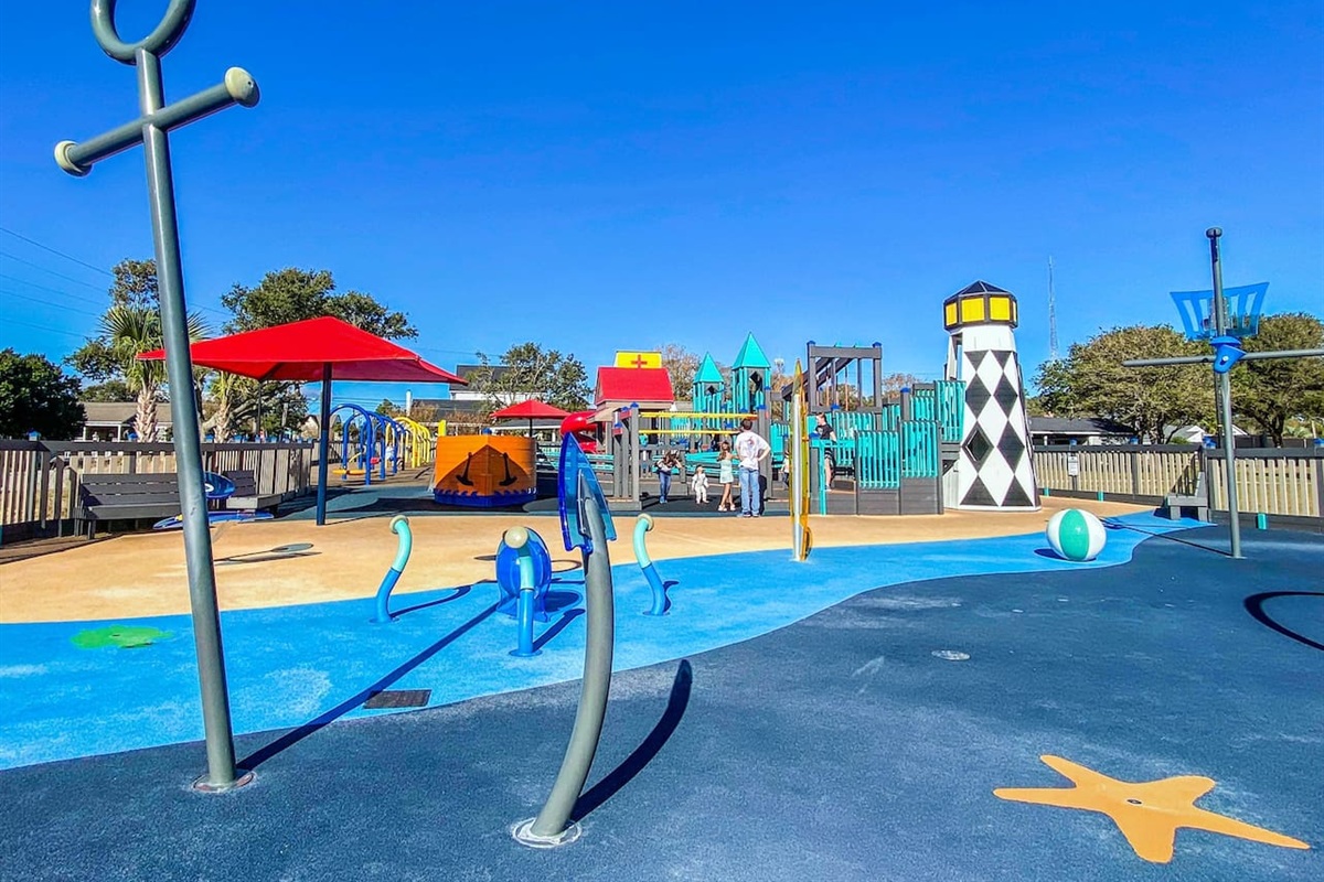 Enjoy two of the amazing parks Morehead has to offer within walking distance of the cottage!