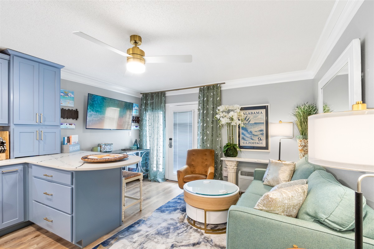 Gorgeous, boutique-inspired furniture and finishes