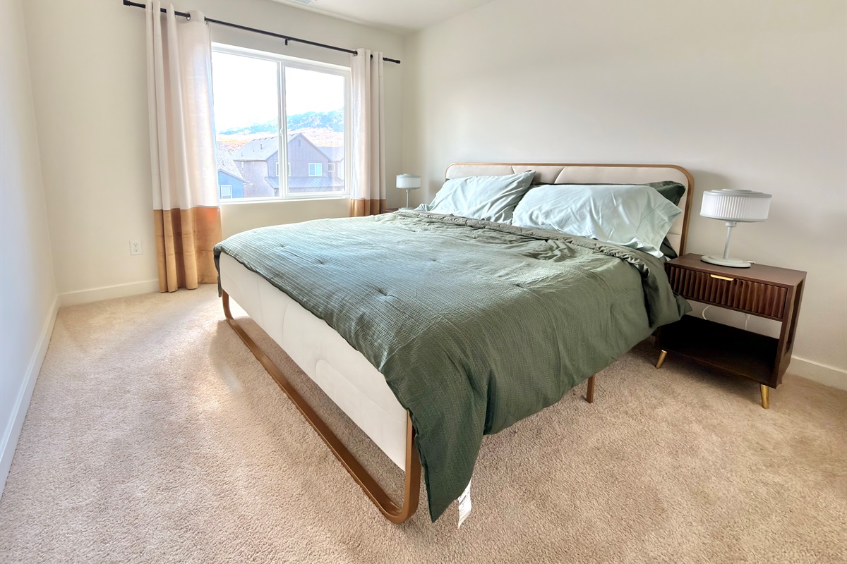 Upstairs Bedroom with King Bed