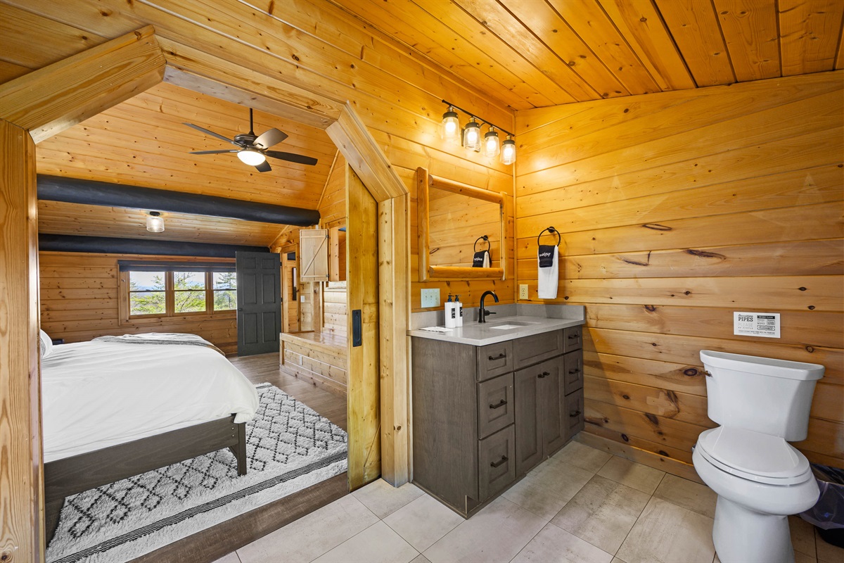 Upstairs bathroom