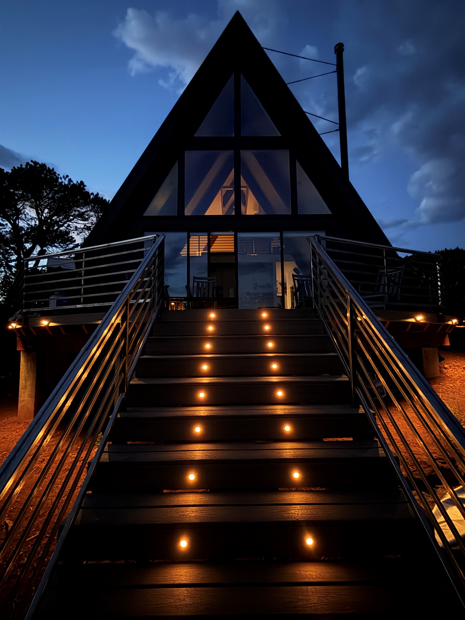 Warm light, crisp air, make you want to look up a little longer