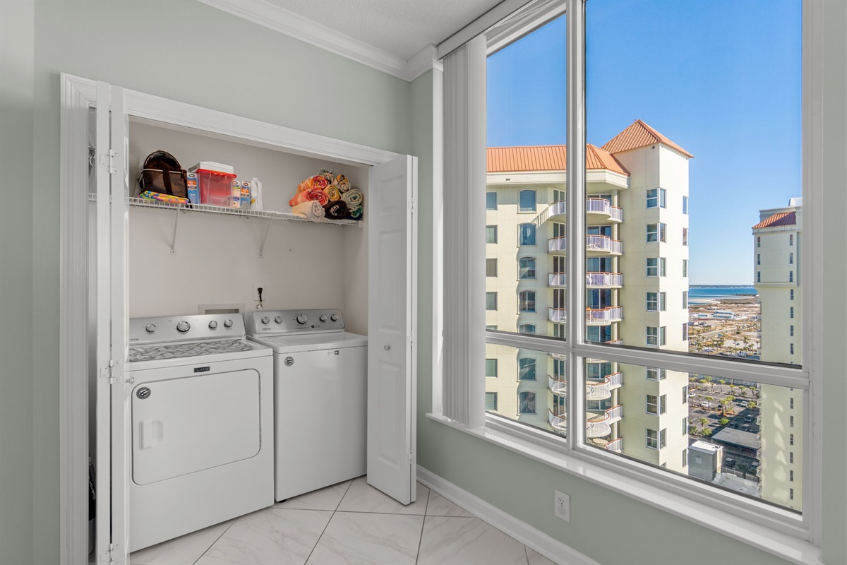 Laundry Area near Kitchen