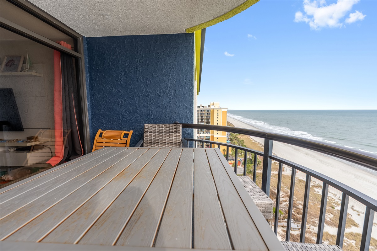 Amazing View from the Balcony!