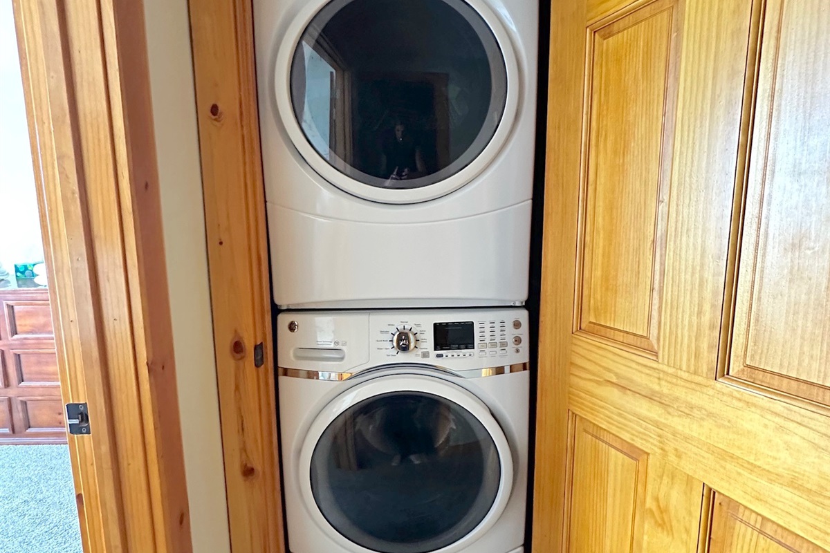 Washer and dryer available