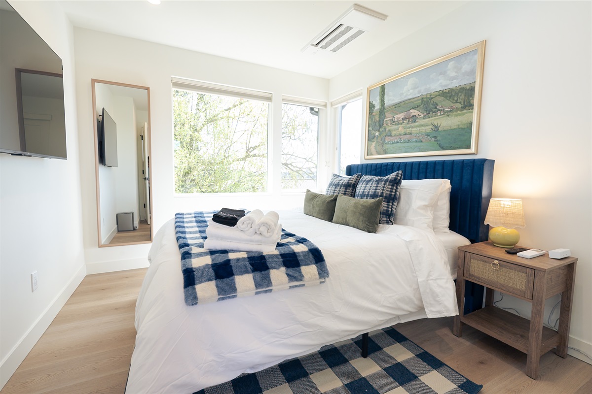 All of the bedrooms have a mini-split AC and TVs (with cable!).