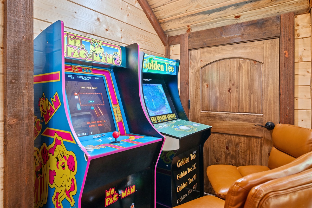 Arcade games and entertainment for all ages.