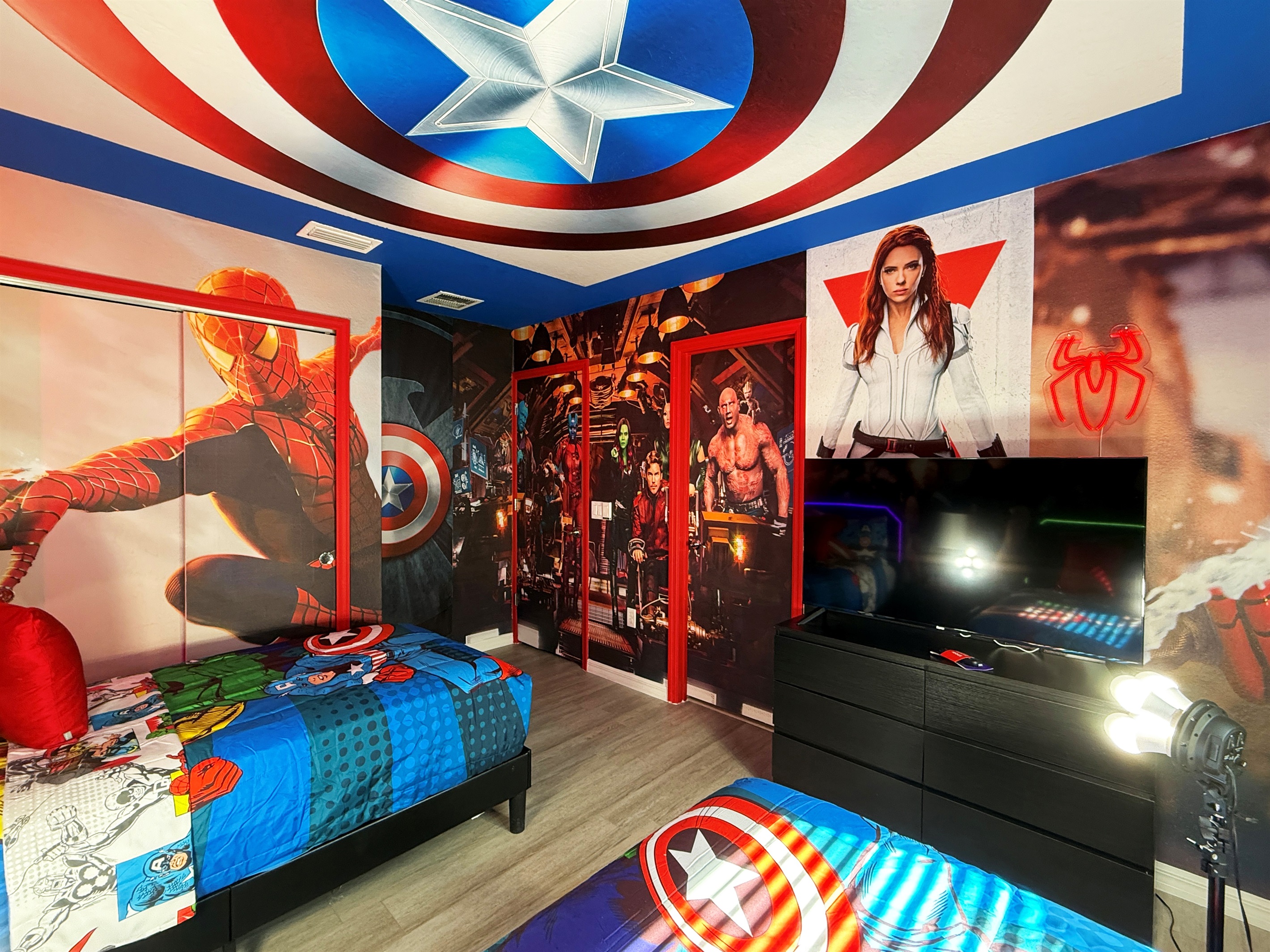 Avengers Theme Bedroom