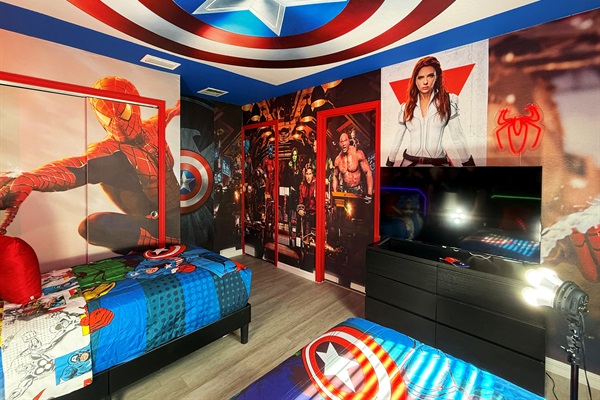 Avengers Theme Bedroom