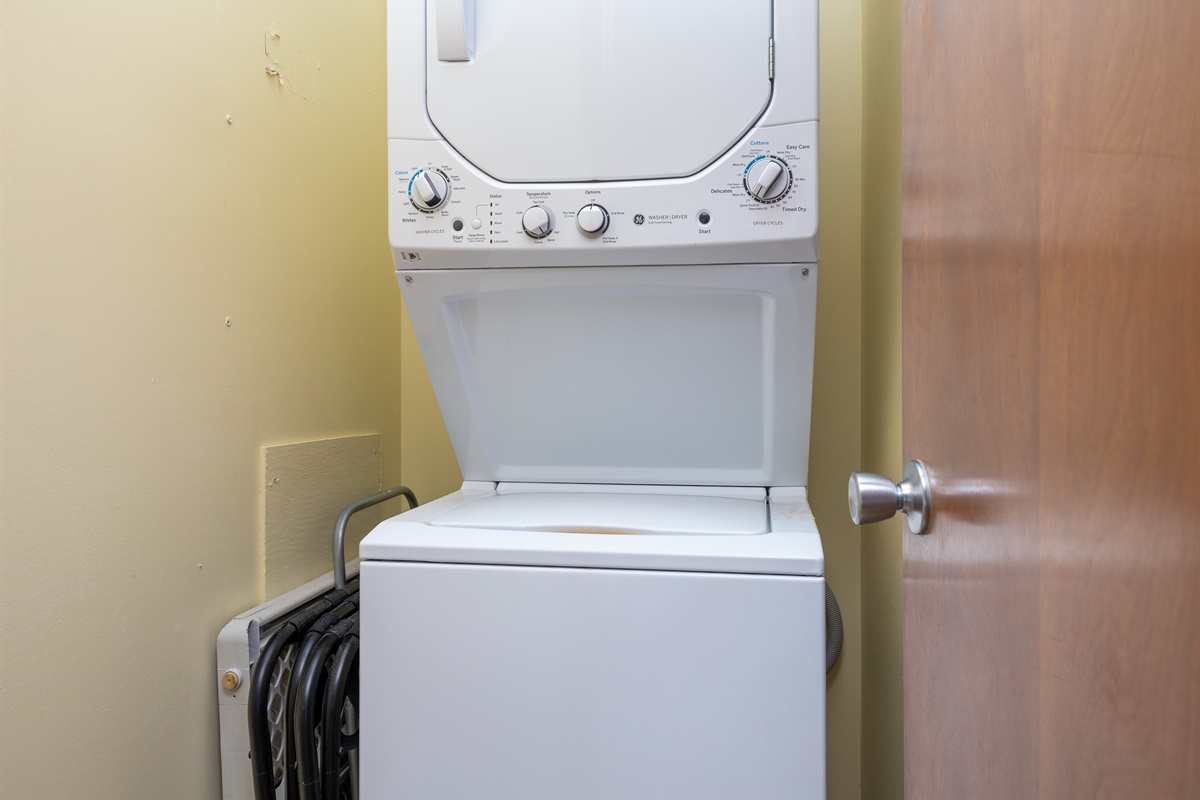 In-unit laundry