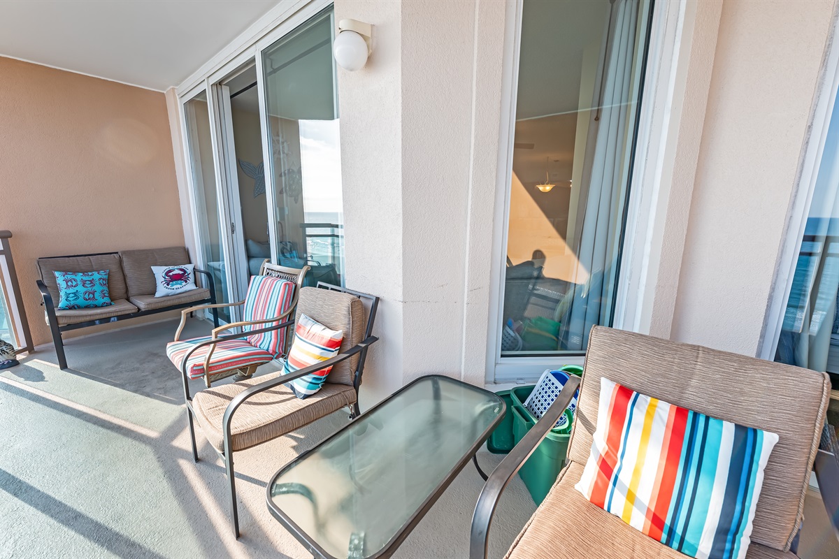 Amazing View from the Balcony!