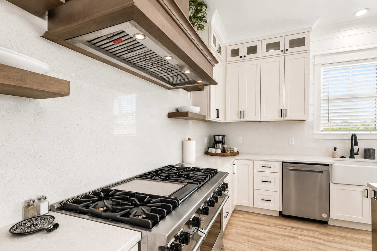 Chef's Kitchen with Viking 48" Gas Range