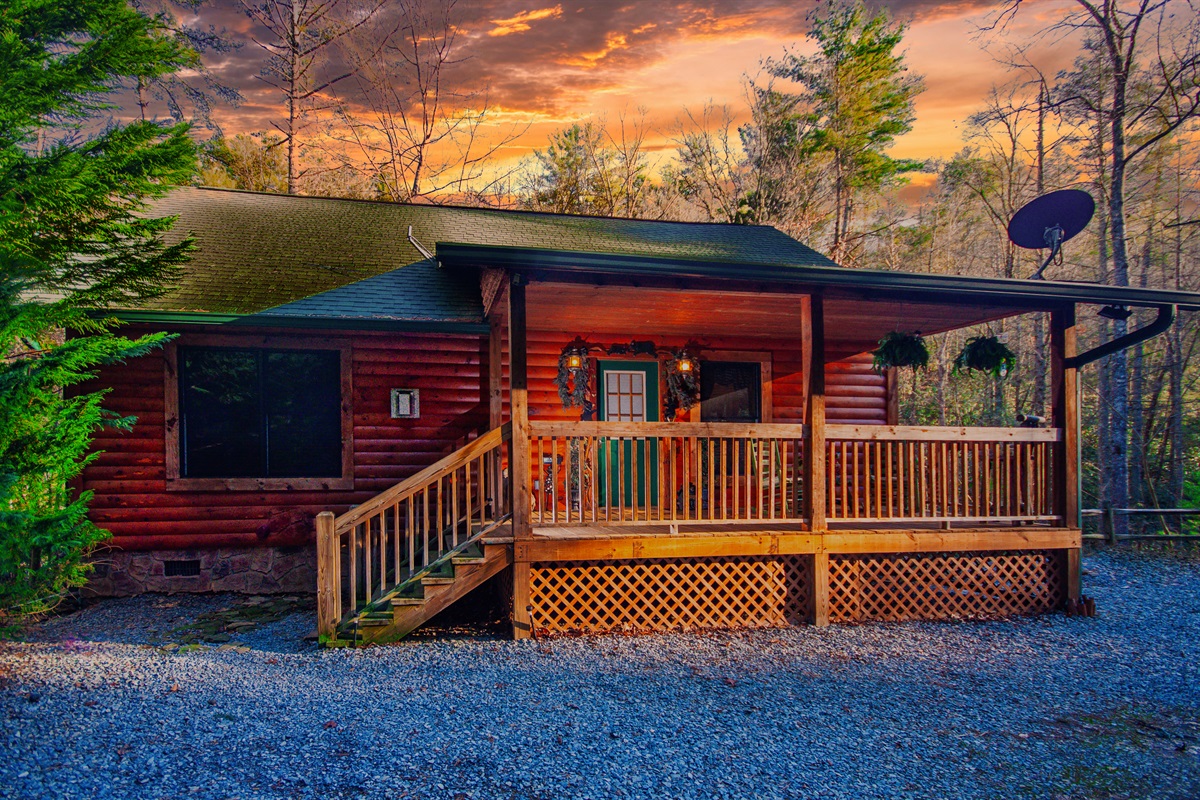 A secluded escape from the hectic world we live in. Here, you can slow down a bit...reconnect...relax...and revive!