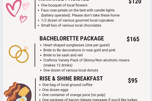 Optional add on packages