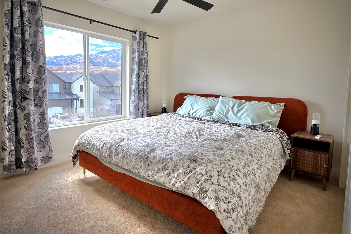 Upstairs Bedroom with King Bed