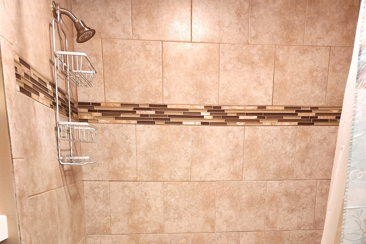 Water Closet with Tub and Shower