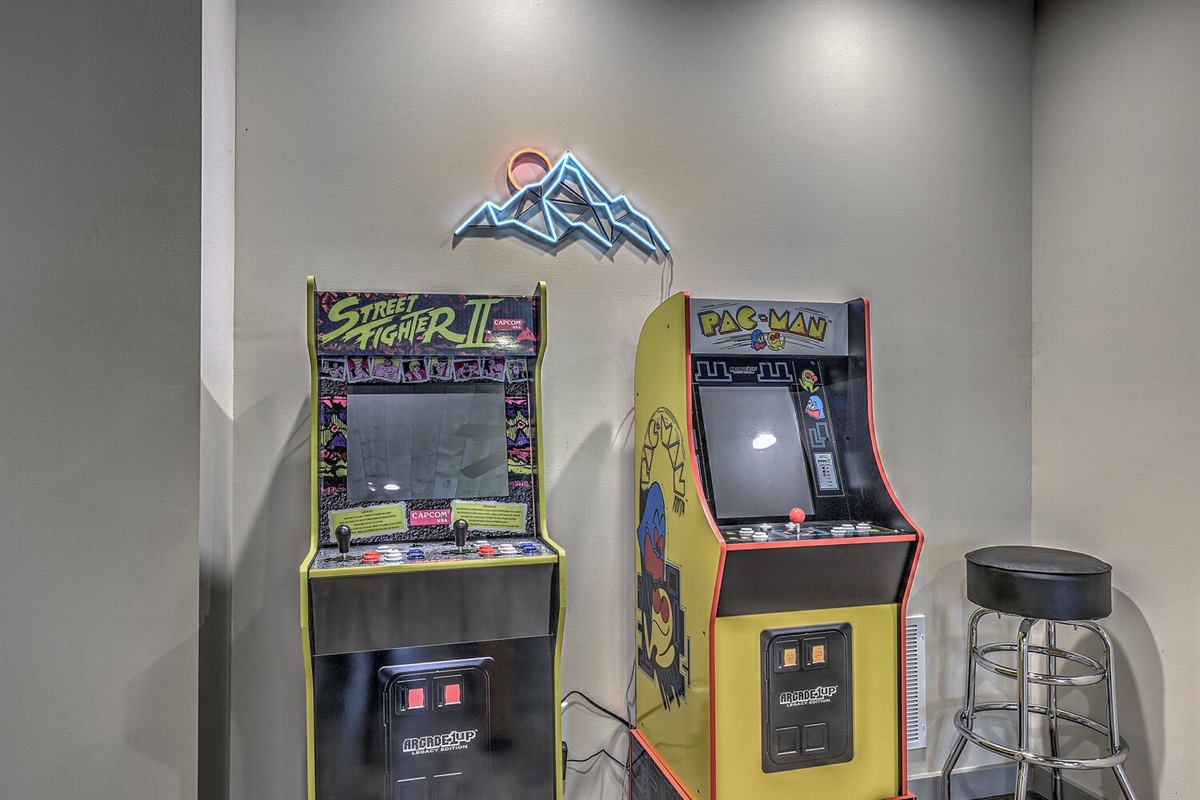 Arcade games, fun for the whole family!