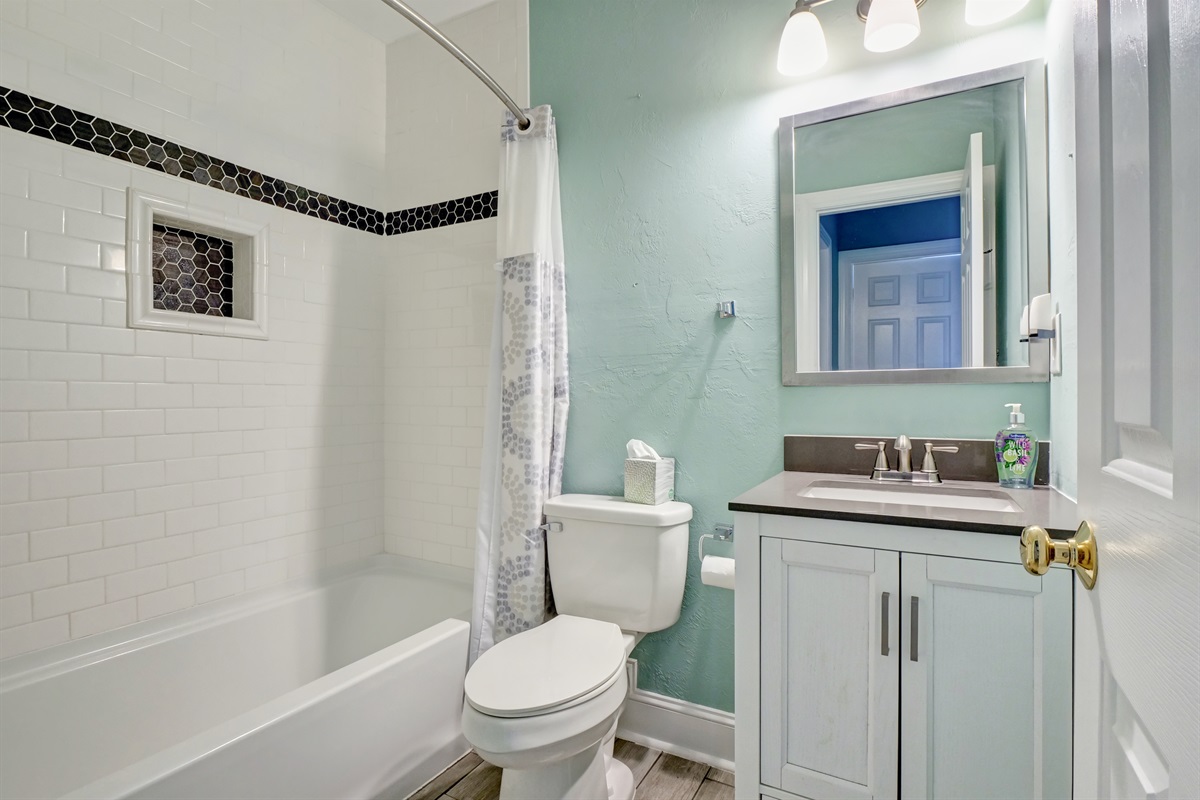 Hall bathroom