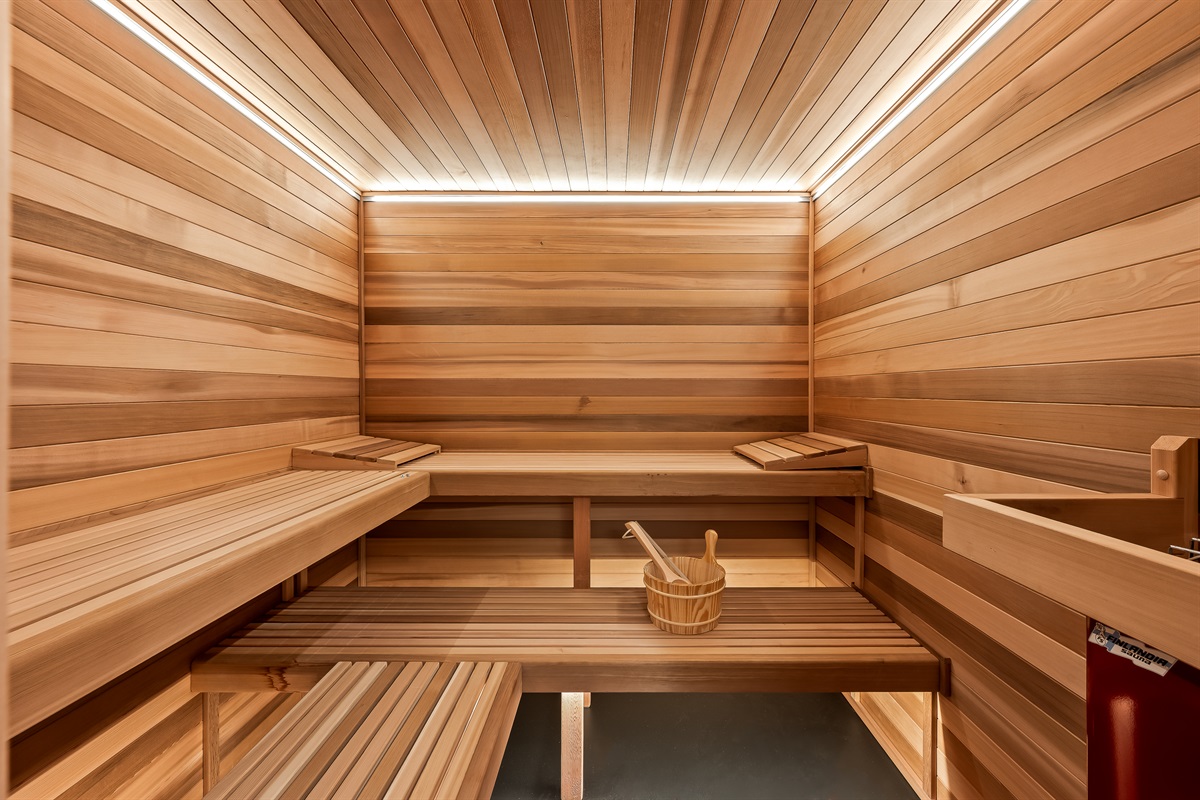 Indoor sauna