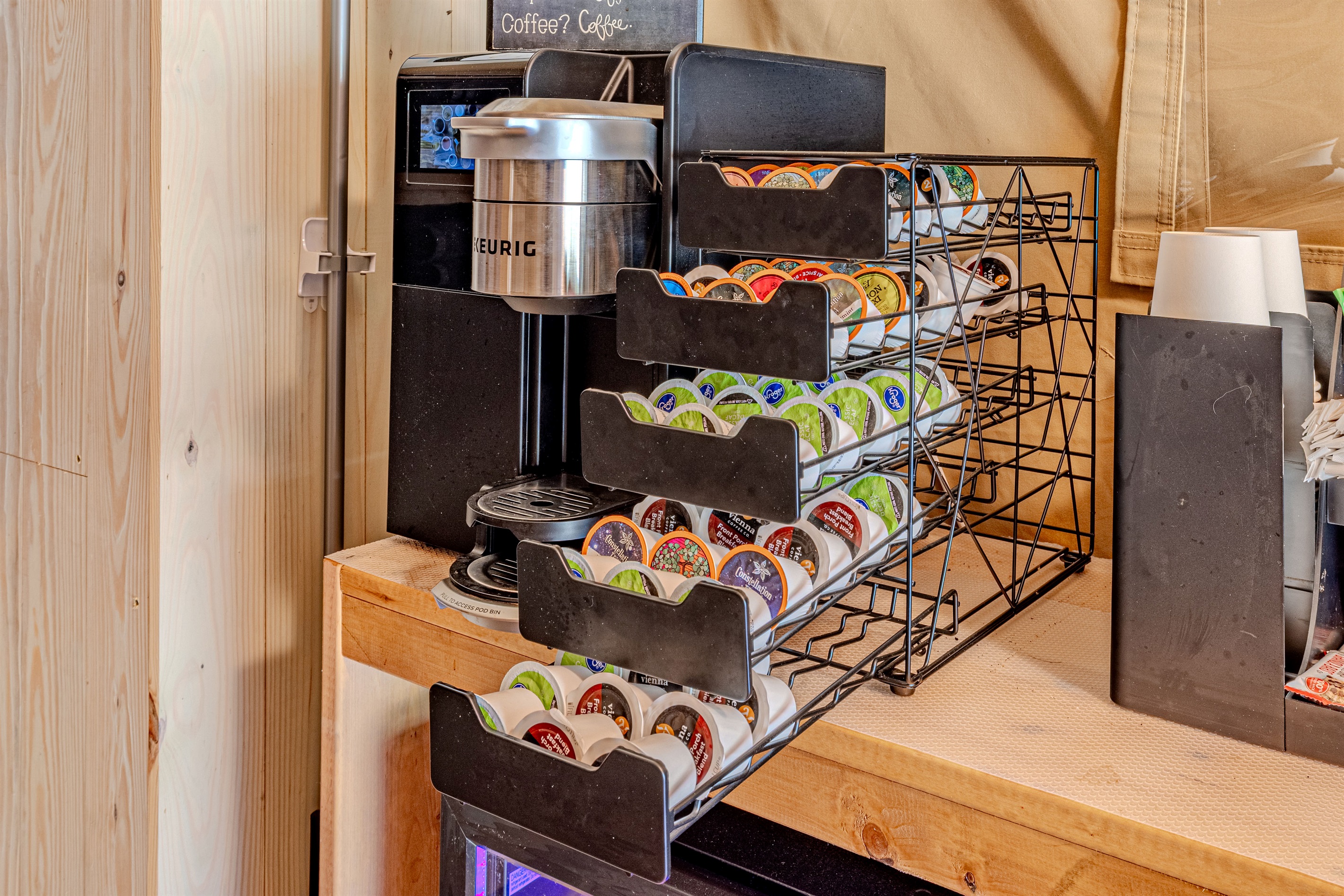 More than just a standard brew. Elevate your coffee with quality ingredients!