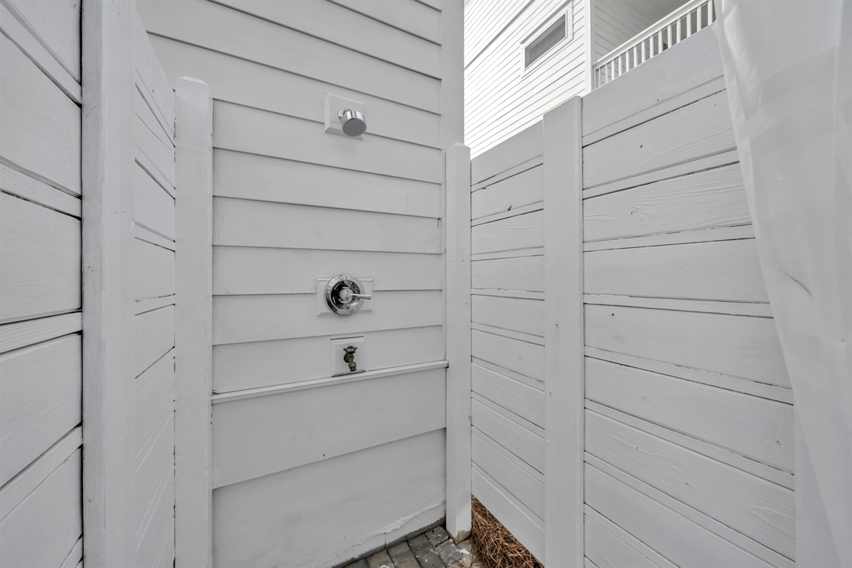 Outdoor shower