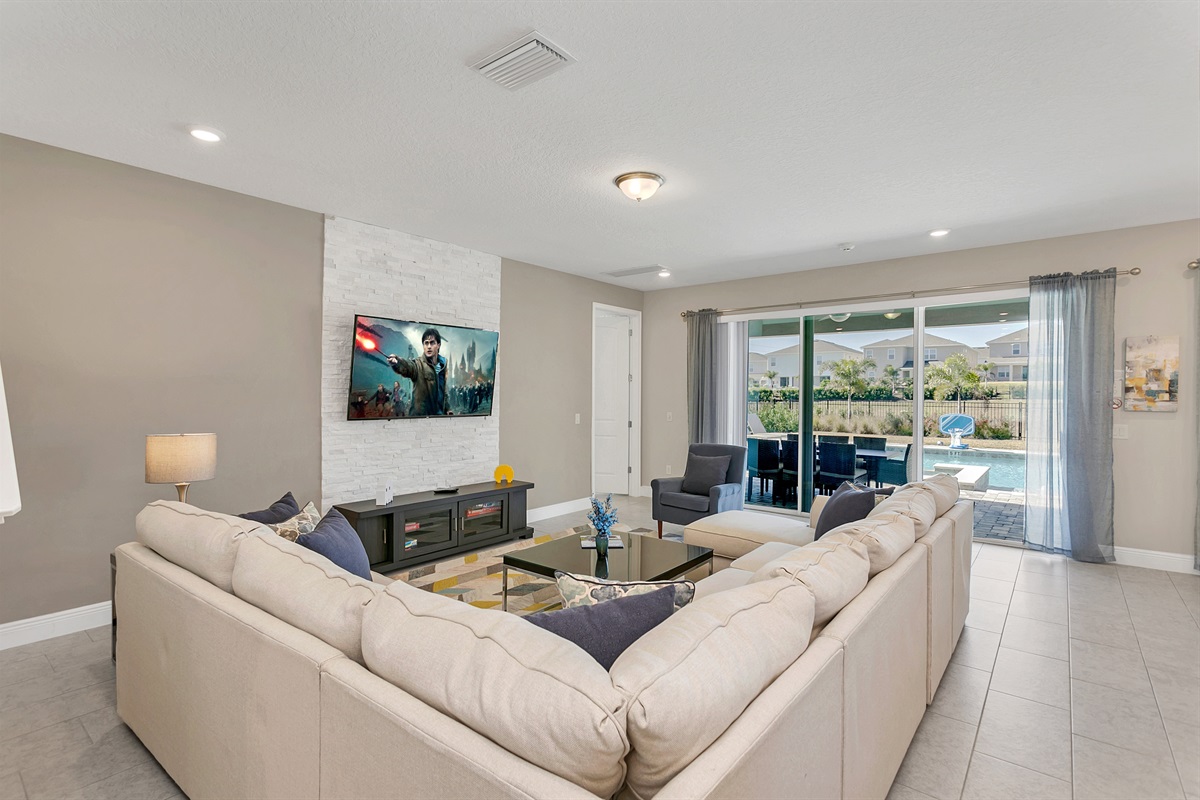 With plenty of seating for everyone, it's the perfect spot to gather and enjoy quality time with family and friends.