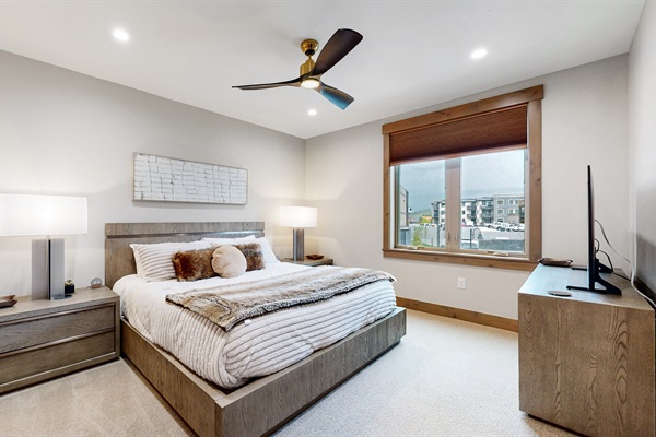 Primary suite king bed