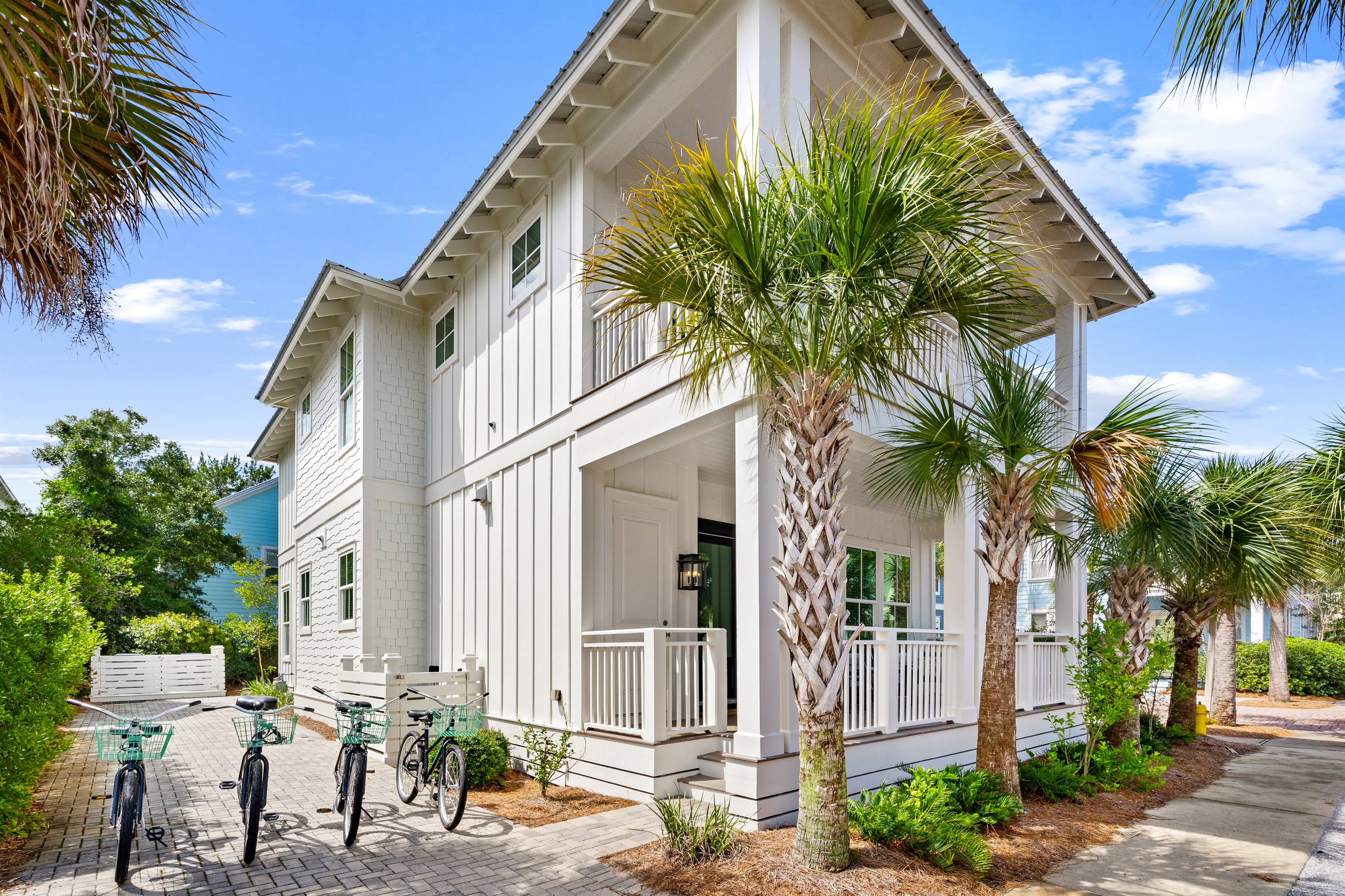 Hop on one of the included bikes and explore the bike paths, beach towns, local shops, and favorite restaurants that make 30A such a special place to visit.