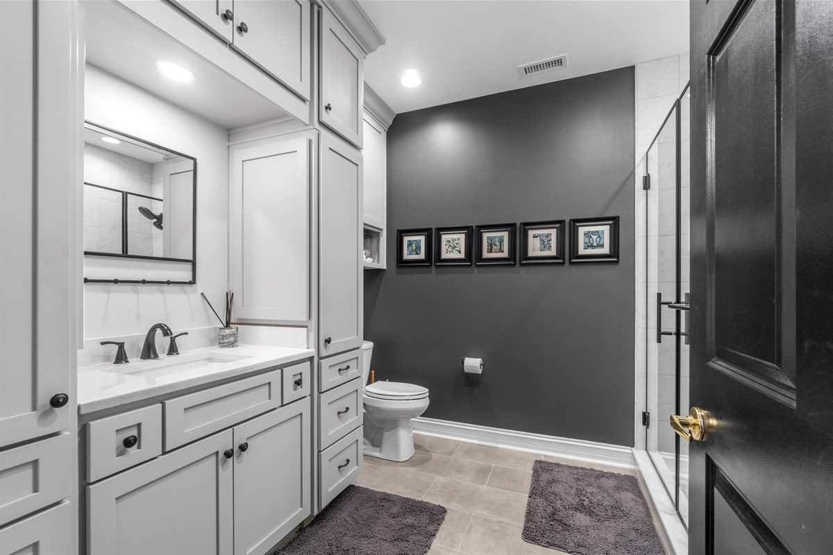 Updated full bath