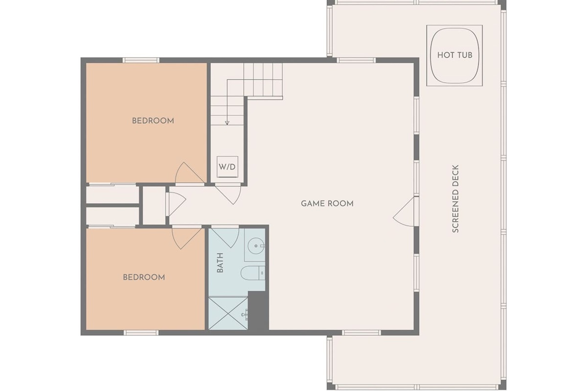 Lower Level Floor Plan